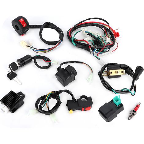Kabelbaum-magnetspulen-gleichrichter-cdi-kit Passend Für 50ccm, 70ccm, 110ccm Und 125ccm Atv/quad