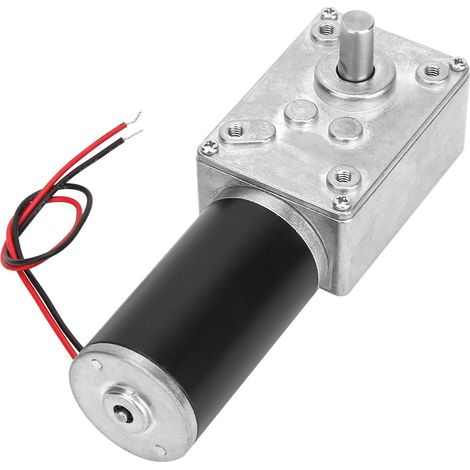 12-v-schneckengetriebemotor Mit Drehrichtungsumkehr Und 8-mm-welle – Langsamlaufender Getriebemotor (12 V, 20 U/min)