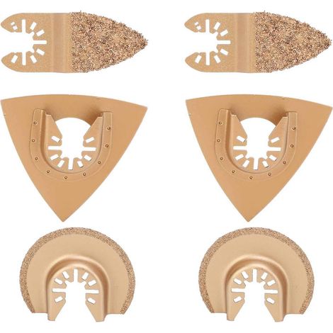 6-teiliges Sägeblatt-set, Sägeblätter Für Multifunktionswerkzeuge, Zubehörset Für Multifunktions-sägeblätter, Multifunktionale Sägeblätter, Holzbearbeitungswerkzeug-zubehör
