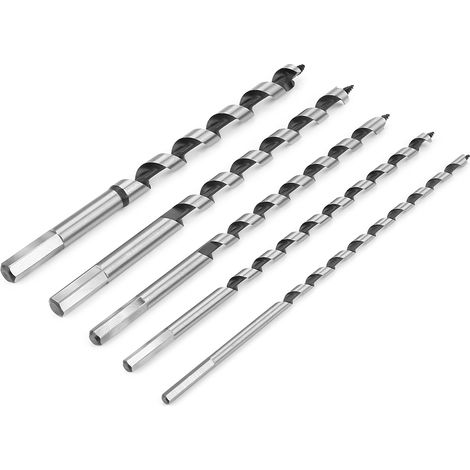 Set Mit 5 Spiralbohrern Mit Sds-plus-schaft Für Holzbearbeitung, 230 Mm, 6/8/10/12/14 Mm