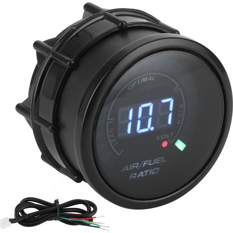 2-in-1 12v Luft-kraftstoff-verhältnis-anzeige Voltmeter Led-digitalanzeige Hochpräzise Universal Für Autos