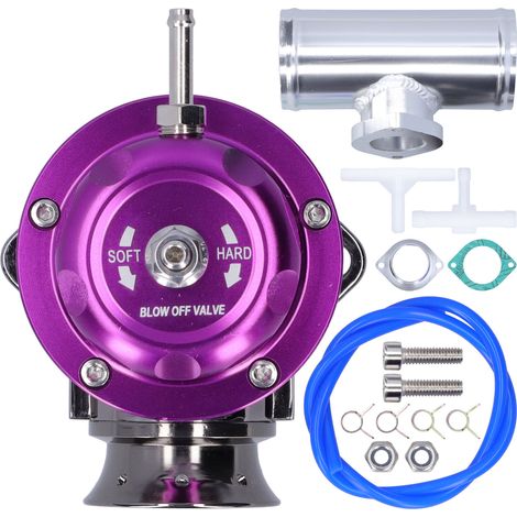 Aluminium-turbo-ausblasventil, 2,5-zoll-flanschrohrtyp, Universal Sddbovgrsbl Fpg250 (lila)
