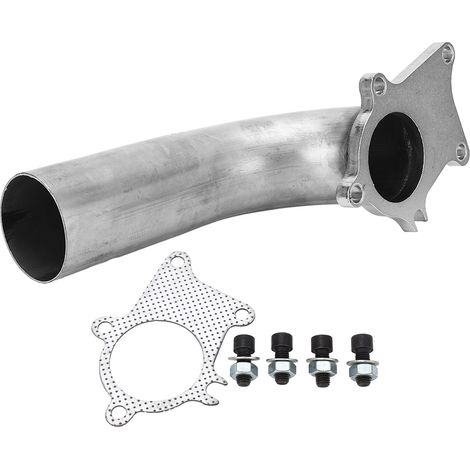 57-mm-turbo-abgasrohr Mit 5-loch-flansch, Edelstahl, Ersatz Für Turbo-abgasrohre T3, T4, T04e