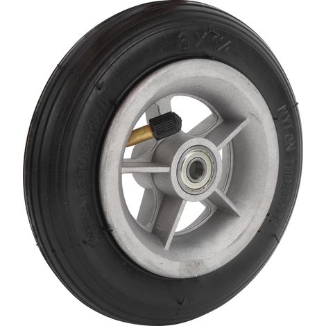 6x1 1/4 6 Zoll Verschleißfester Gummireifen Für Elektroroller, Zum Aufpumpen