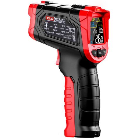 Infrarot-thermometer, Ta601b Digitales Laser-thermometer Infrarot-pistole Reichweite Lcd-hintergrundbeleuchtung Für Die Innentemperatur Von Küchen-holzbacköfen (-50°c Bis 680°c / -58℉ Bis 1056℉)