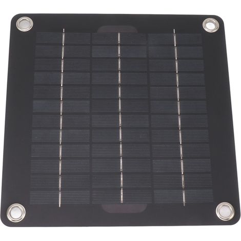 10w 12v Monokristallines Silizium Tragbares Solarpanel Solarbatterieladegerät Erhaltungsladegerät Für Auto, Motorrad, Traktor
