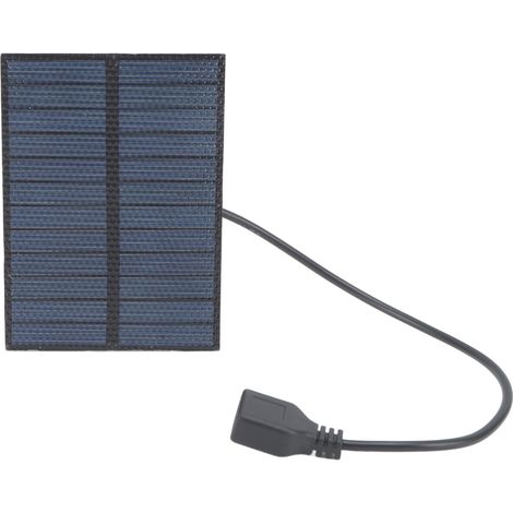 Tragbares 3w 5v Polysilizium-photovoltaik-solarpanel Für Smartphones Und Kleine Außenventilatoren