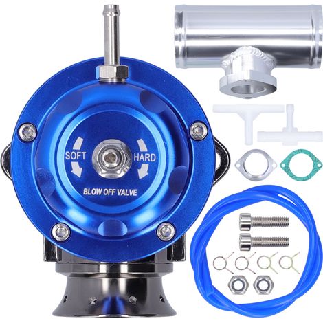 Aluminium-turbo-ausblasventil, 2,5-zoll-flanschrohrtyp, Universal Sddbovgrsbl Fpg250 (blau)