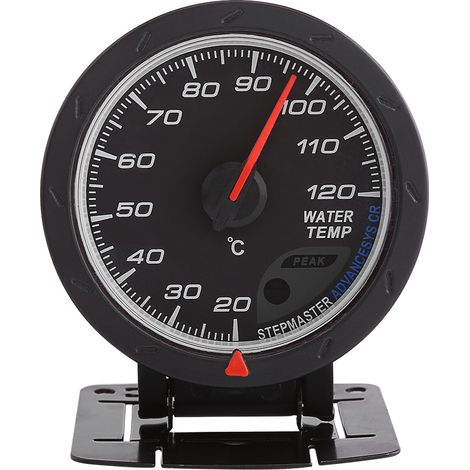 Universelles Blaues Wassertemperaturmessgerät Mit Digitaler Led-anzeige, Messbereich 20–120 °c, Für Den Motorsport