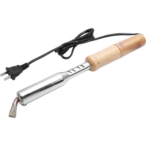 Stück 220v Elektrischer Lötkolben Mit Lötspitze, Holzgriff, 100w