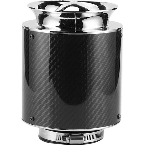76 Mm/3 Zoll L Universal-luftfilter Mit Kohlefaserstruktur Für Automatische Autos – Zubehör Zum Austausch