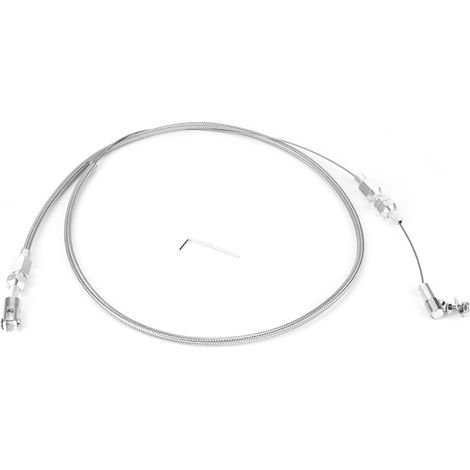 Universeller 36-zoll-gaszug Als Ersatz Für Chevy / Ford 350 302 Sbc, Edelstahlgeflecht