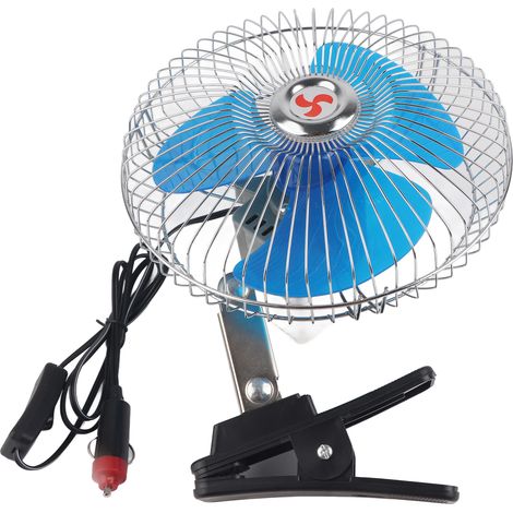 Mini-clip-ventilator 12v 25w, Leistungsstarker Und Leiser Usb-autolüfter Für Das Armaturenbrett Von Auto Und Lkw