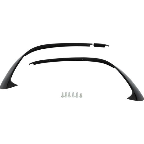 Frontstoßstangenspoiler-zierleiste, Glänzend Schwarz, 3-teilig, Ersatzteil Für Mercedes-benz A-klasse W176 Amg-line A45 2015–2018