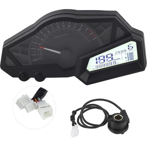 Motorrad-lcd-kilometerzähler, Tankanzeige, 15000 U/min, Passend Für Ninja 300