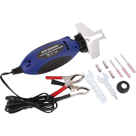 12v Mini-kettensägenschärfer, Elektrischer Kettenschleifer, Kettensägenfeile