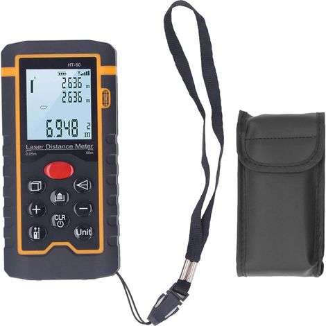 Hochpräziser Distanzmesser Von 0,05 Bis 60 M, Lcd-display, Handliches Distanzmessgerät