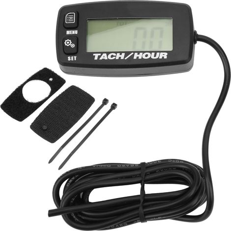 Rückstellbarer Induktiver Drehzahlmesser Mit Hintergrundbeleuchtetem Lcd-display Für 2/4-takt-motoren