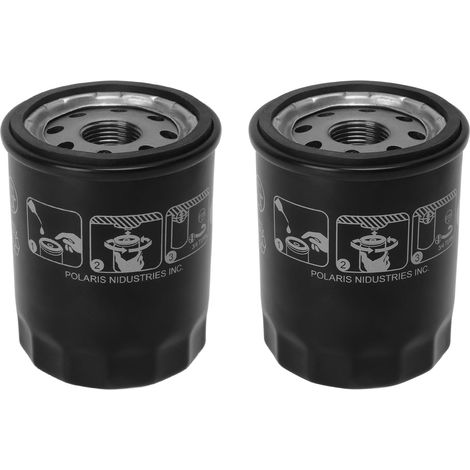 2-teiliger Ölfilter 2540086, Zylindrischer Stahlölfilter, Ersatz Für Ranger 1000xp Ps Crew R01 2019