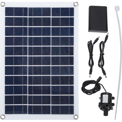 12-v-solarwasserpumpe, Professionell, Effizient, Geräuscharm, Für Springbrunnen, Vogeltränken, Teiche, Garten