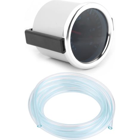 Zoll (50 Mm) Universelle Quadratische Rote Led-ladedruckanzeige Mit Zeiger, 12 V
