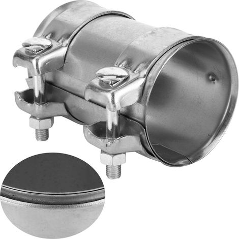Auspuffschelle Mit Stumpfverbindung, Auspuffrohrschelle 3 Zoll 76 Mm