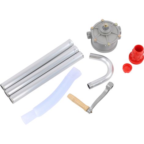 Ölfasspumpe Aus Aluminiumlegierung Mit Drehkurbel Zum Pumpen Von Dieselkraftstoff