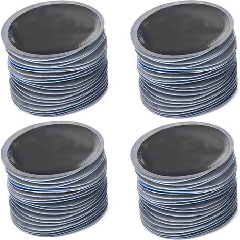 80 Stück/box 58 Mm Runde Reparaturflicken Aus Naturkautschuk Für Autoreifen, Schlauchlos