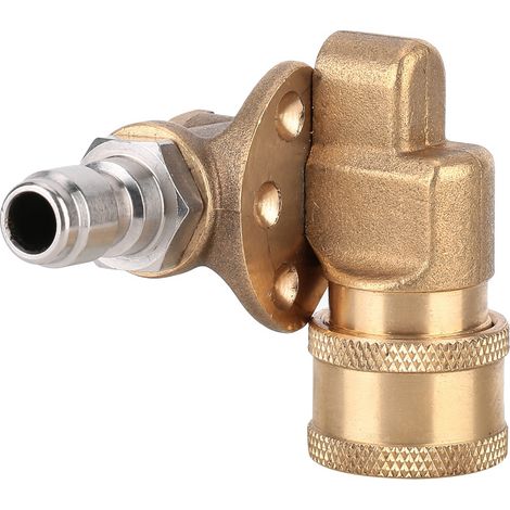 Verstellbare Hochdruckdüse Mit 5 Einstellungen, 1/4"-schnellanschluss, Unterlegscheibe