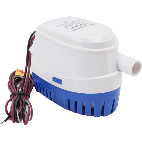 Automatische Bilgepumpe, Stoßfest, Multifunktionale Mini-tauchpumpe (gleichstrom) Mit Schwimmerschalter, 12 V, 3 A, 6 A Sicherung