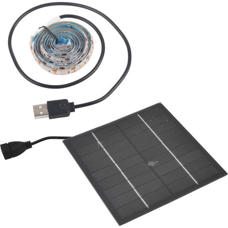 Solarbetriebene Led-pflanzenleuchte, Umweltfreundliche 5-w-led, Hohe Lichtausbeute Fördert Das Wachstum. Solarbetriebene Led-pflanzenleuchte, 1 Meter / 1,1 Yards