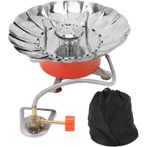 Mini-campingkocher 2800w, Tragbarer Campingkocher Mit Klappbaren Beinen Für Wandern, Trekking Und Outdoor-aktivitäten