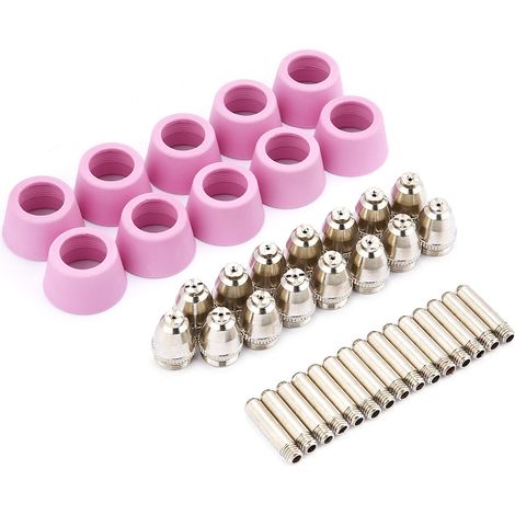 40 Stück/set Plasma-schneidelektrodendüsen Für Brennerzubehörspitze Ag60 Sg55