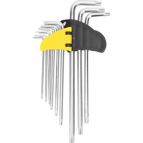 9-teiliges Sechskantschlüssel-set, Sternförmiger Sechskant-steckschlüsselsatz, Verlängerter Schraubenschlüssel – Reparaturzubehör