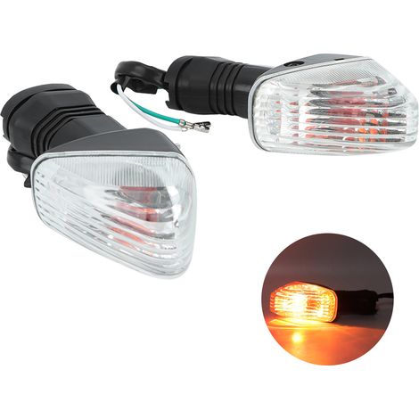 Blinker Passend Für Kawasaki Zx 6r Motorrad-modifikationszubehör (schwarz Und Weiß)