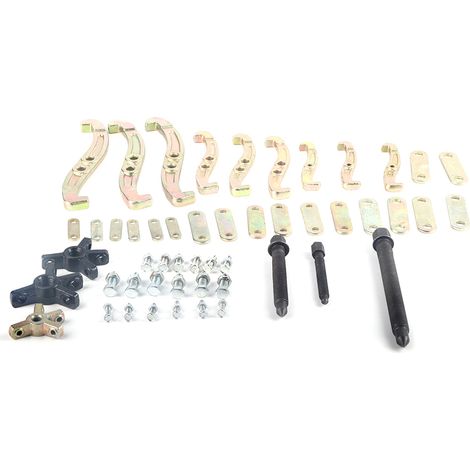 Hochleistungs-radlagerabzieher-set (3", 4", 6") Für Pkw Und Transporter, Werkzeug Zum Abziehen Von Radscheiben Und Riemenscheiben Mit 3 Backen