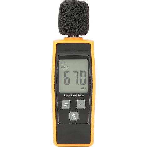 Schallpegelanzeiger, Digitales Lcd-geräuschmessgerät, Schallpegelmesser, Db-meter, Umgebungsgeräuschmessgerät Zur Messung Von Schallpegeln Von 30 Db Bis 130 Db