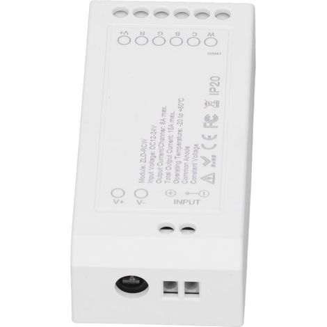 Intelligenter Zigbee-led-treiber, Smart-led-streifen-controller, Rgb+cw-lichtstreifen-controller Mit App, Dc1224v