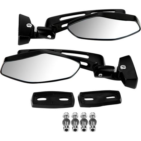 Modifizierte Renn-rückspiegel/seitenspiegel Für Motorräder, 2 Stück, Für Suzuki Kawasaki