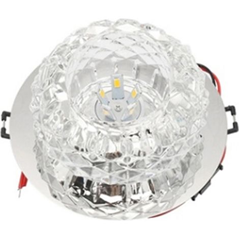 Moderne Led-kristall-deckenleuchte (5 W) Für Foyer, Flur, Eingangsbereich Und Hotel.