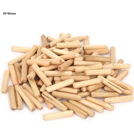 Packung Runde, Geriffelte Holzdübel Für Die Holzbearbeitung (1050 Mm)