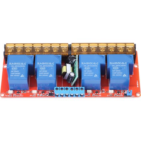 Praktisches Und Stabiles 4-kanal-relaismodul Für Industriearbeiter