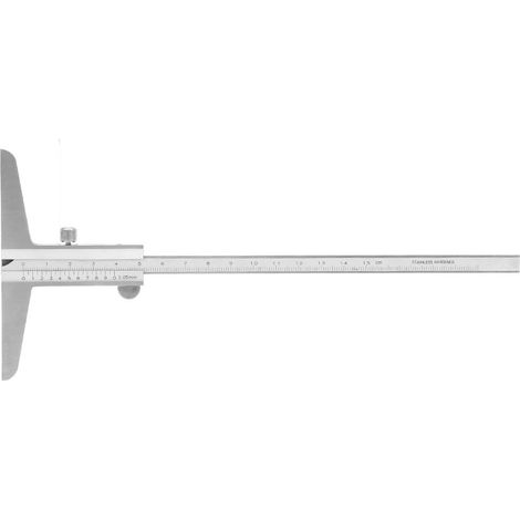 Stück Hochpräziser Tiefenmessschieber Aus Edelstahl Für Die Maschinelle Bearbeitung (0-150 Mm)