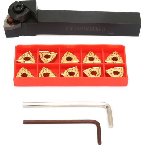 Drehwerkzeug, Professionelles, Stoßfestes 4-zoll-hochgriff-set Mit Einsätzen Für Cnc-maschinen
