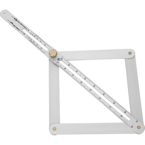Goniometer, Lineal, Multifunktionales Diagonal-deckenprofilometer, 4-winkel-winkelmesser