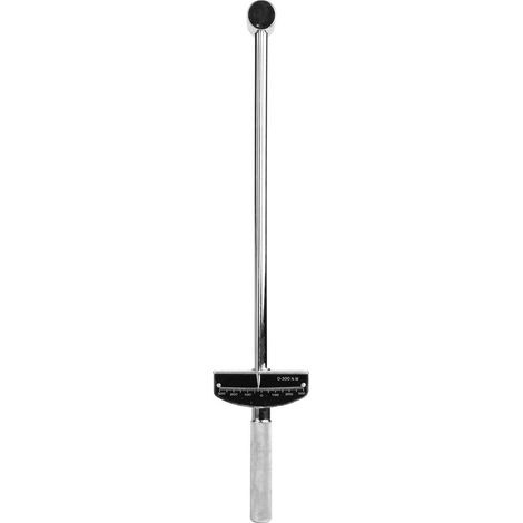 Zeigerdrehmomentschlüssel, Ergonomisch Geformter Drehmomentschlüssel 0-300 Nm, 90 Mm/3,5 Zoll Für Autoreparaturen