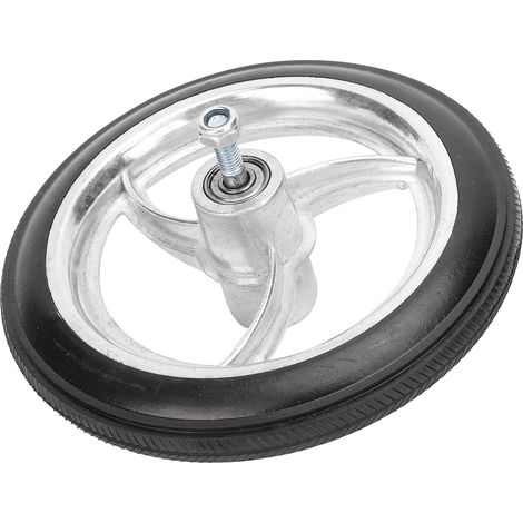 7-zoll-8-mm-aluminiumlegierungs-antirutsch-polyurethan-reifenersatz Für Behinderte Vorderräder