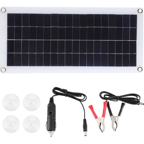 20w 18v Tragbares Solarpanel-ladegerät Photovoltaikmodul Für Outdoor-reisen Und Camping