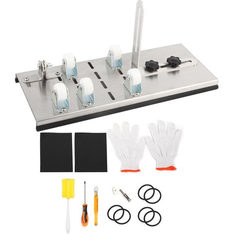 Diy-rundglasflaschenschneidemaschine, Industrielles Handwerkzeug Mit Zubehörset, 5 Räder