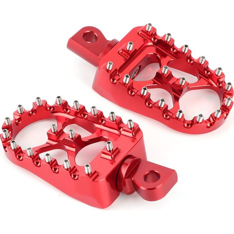 Universelle Motorrad-fußraste, 10 Mm Durchmesser, Cnc-gefrästes Pedal Aus Aluminiumlegierung, Passend Für Dynared